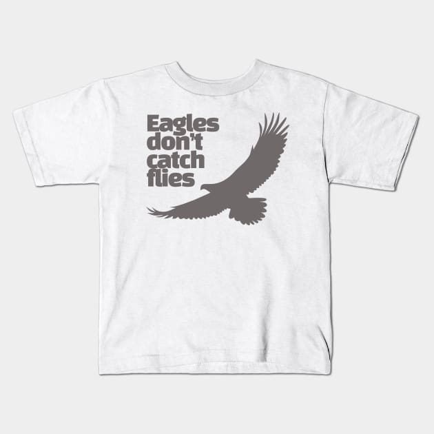 Eagle Focus - Above the Fray Kids T-Shirt by vk09design